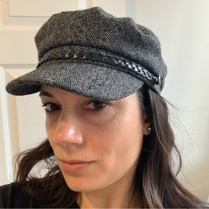 Women’s Gray Paperboy Hat